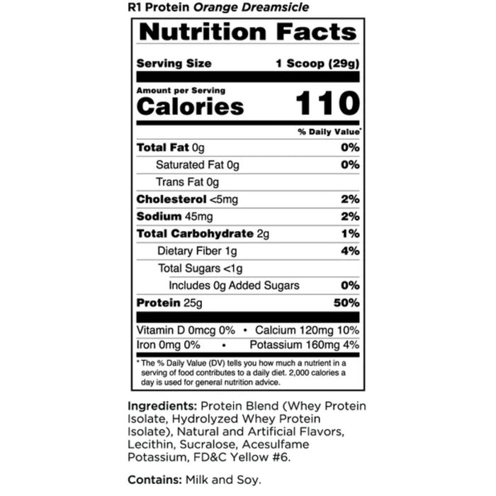 Rule1 Isolate Protein 2lbs