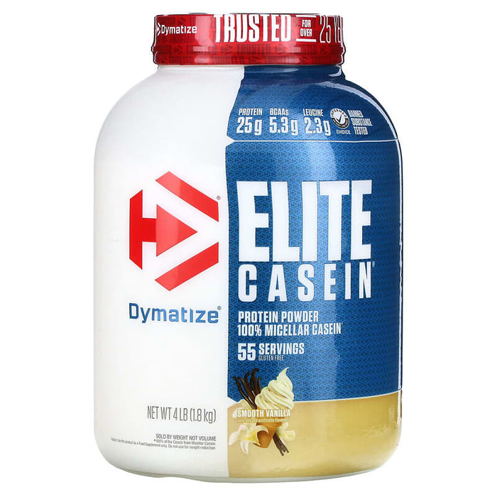 Dymatize Elite Casein Protein, 4 lbs