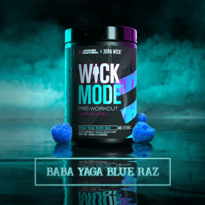 Jacked Factory X John Wick Pre Workout, 40 servings