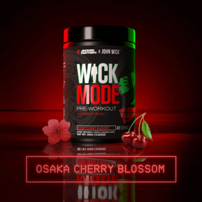 Jacked Factory X John Wick Pre Workout, 40 servings