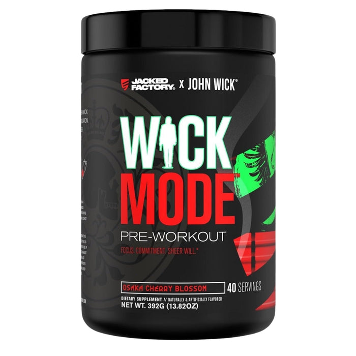 Jacked Factory X John Wick Pre Workout, 40 servings