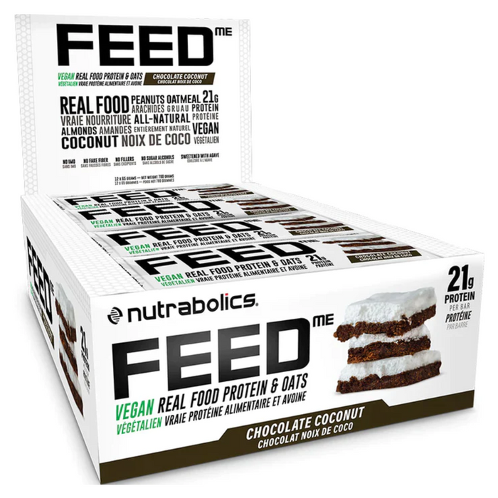 Nutrabolics Feed Me Protein Bars 12/bars