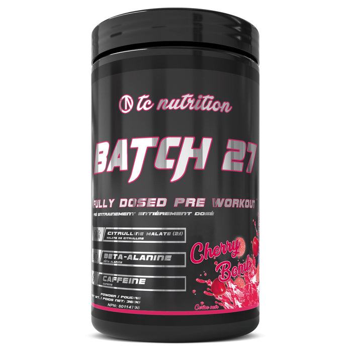 TC Nutrition BATCH 27 Pre Workout