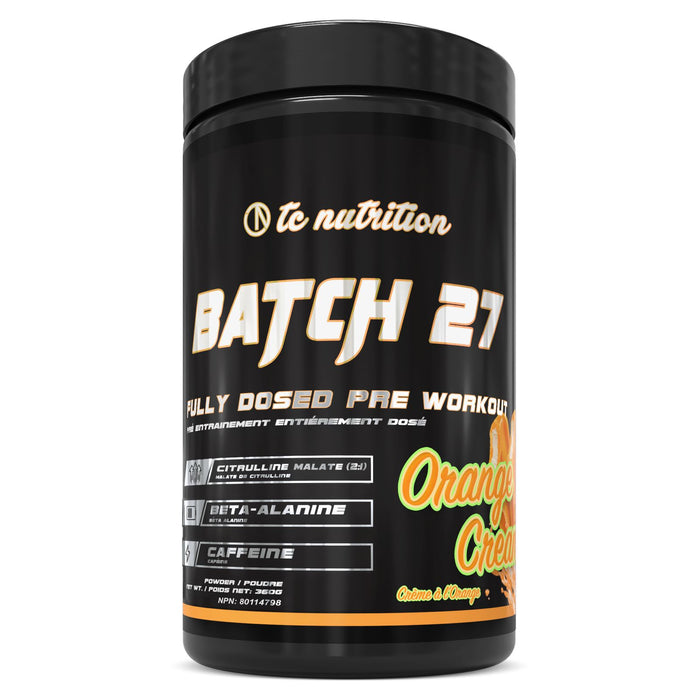 TC Nutrition BATCH 27 Pre Workout