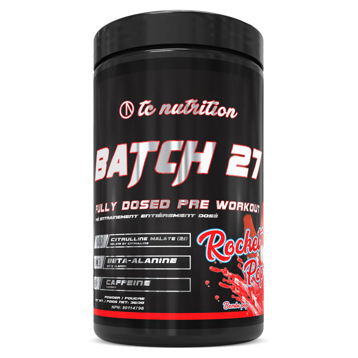 TC Nutrition BATCH 27 Pre Workout