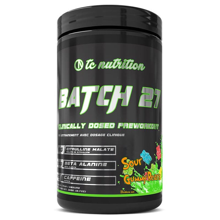 TC Nutrition BATCH 27 Pre Workout