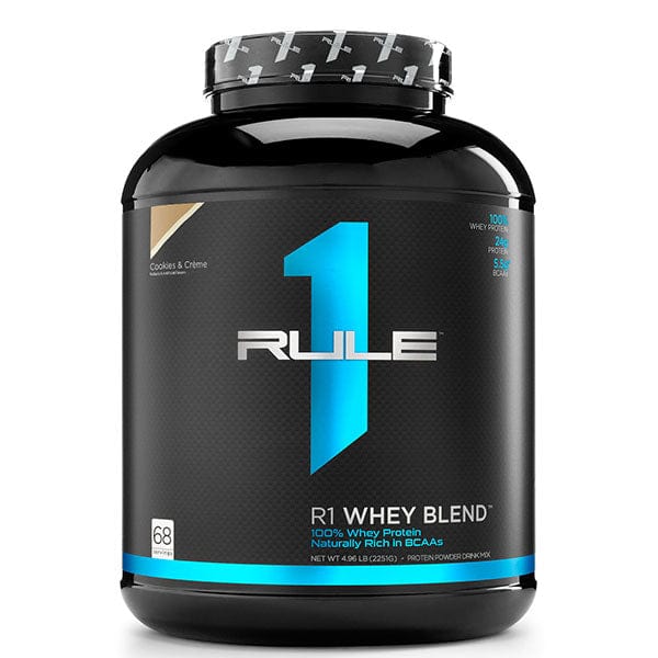 Rule1 Whey Blend Protein, 5lbs